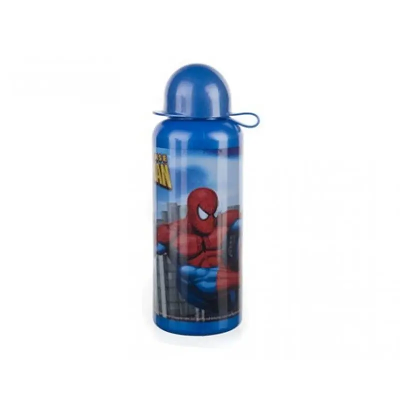 BANQUET Trinkflasche mit einem Deckel 440 ml, Spiderman 1218SP38836 Solange Der Vorrat Reicht