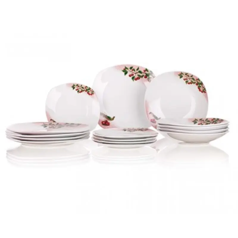Schnäppchen BANQUET 18-teiliges Tafelservice Cherry, 60C0118D