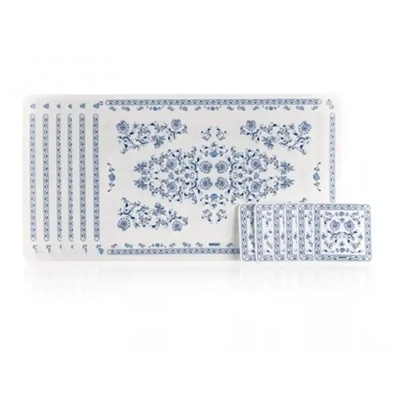 Versand Am Gleichen Tag BANQUET 6-teiliges Set Tischunterlagen/Glasunterlagen ONION 12CF43285SET