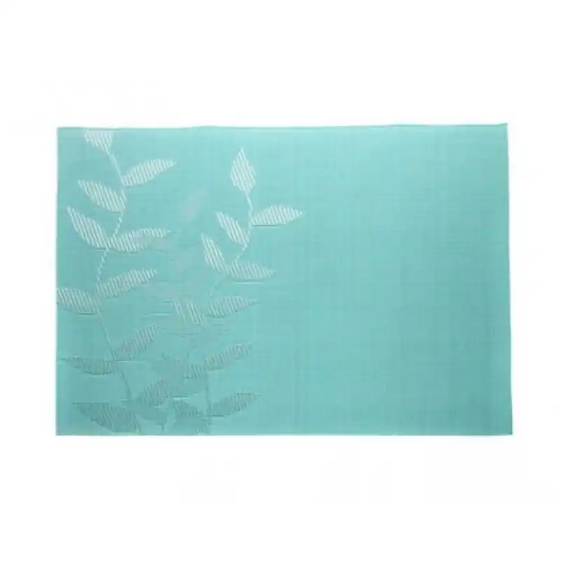 Bestseller BANQUET Tischunterlage 45x30 cm, Leaf-türkis 12FHH99037TK
