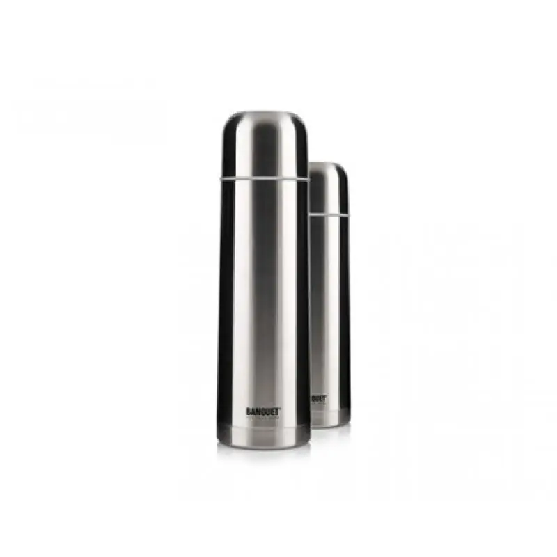 Kracherpreis BANQUET ACCENT NEW LINE 2 Thermoskannen aus Edelstahl 1 l + 0,5 l 48SVF5008