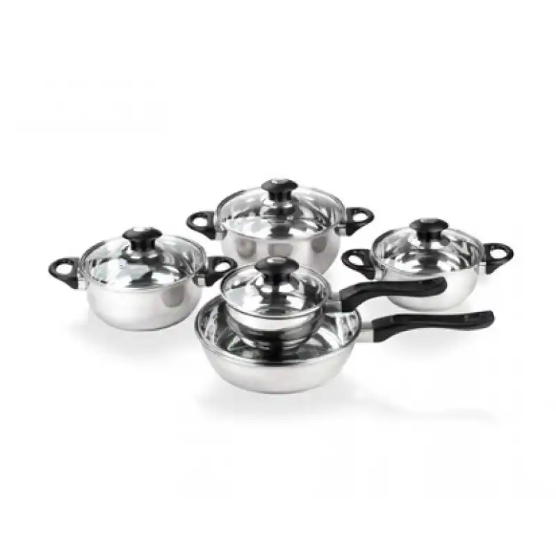 BANQUET 10-teiliges Set aus Edelstahl-Kochgeschirr Glory 48HF126510GL Bestpreis
