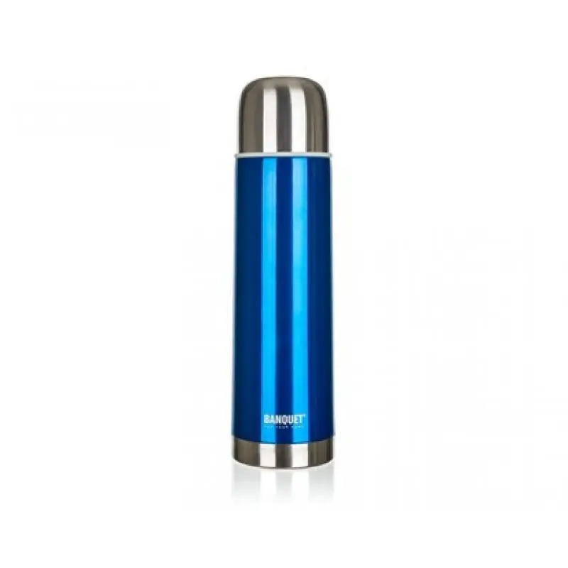 BANQUET Thermoskanne 0,50l Avanza Blau 48T05SB Preisknaller