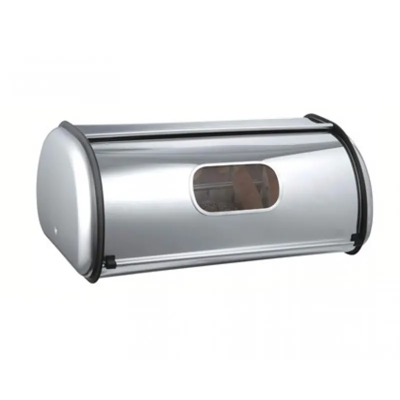 Preisknaller BANQUET AKCENT W 36 cm Edelstahl Brotkasten 48828000W