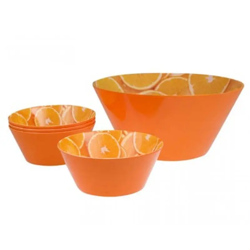 Schneller Versand BANQUET 5-teiliges Schüssel Set Orange 12HK20505O