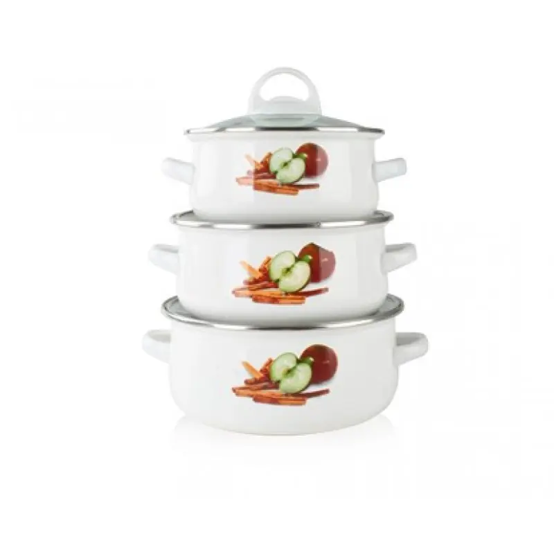Preisknaller BANQUET Apple Töpfe 6-teiliges Set 1306SMAP03-A