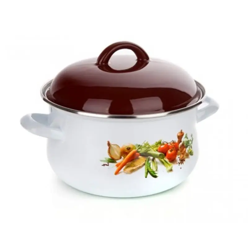 Letzte Chance BANQUET Emaillierten Topf 22 cm Gemüse 13SM1CLH22