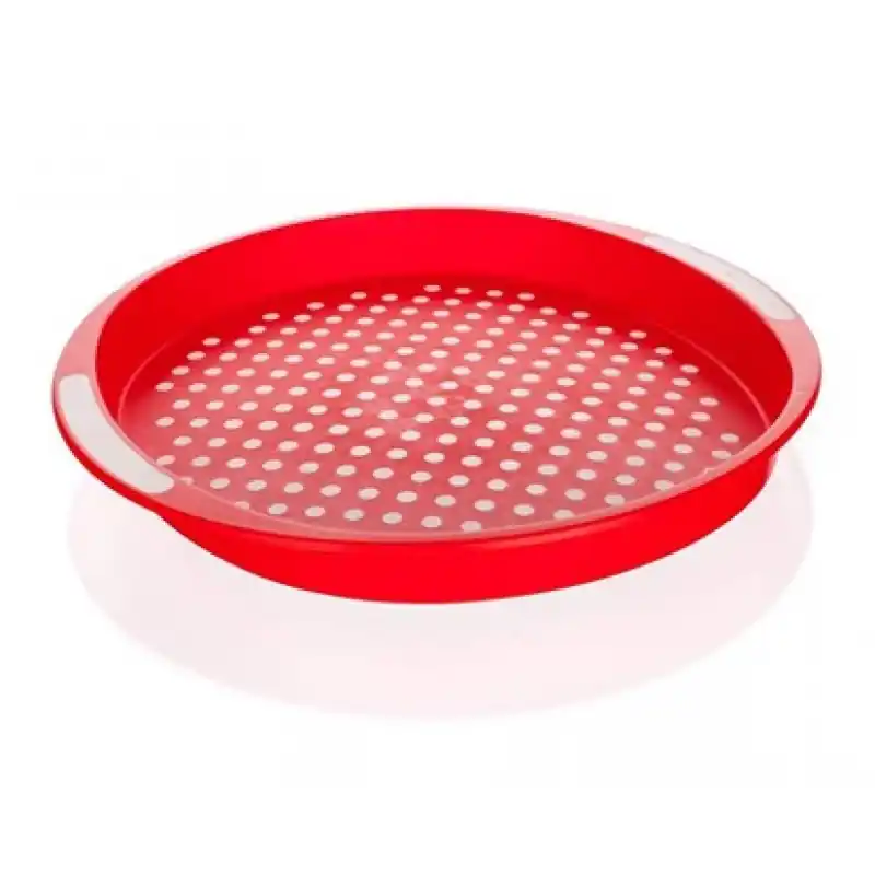 BANQUET Serviertablett rot, 12G56R Heißes Angebot
