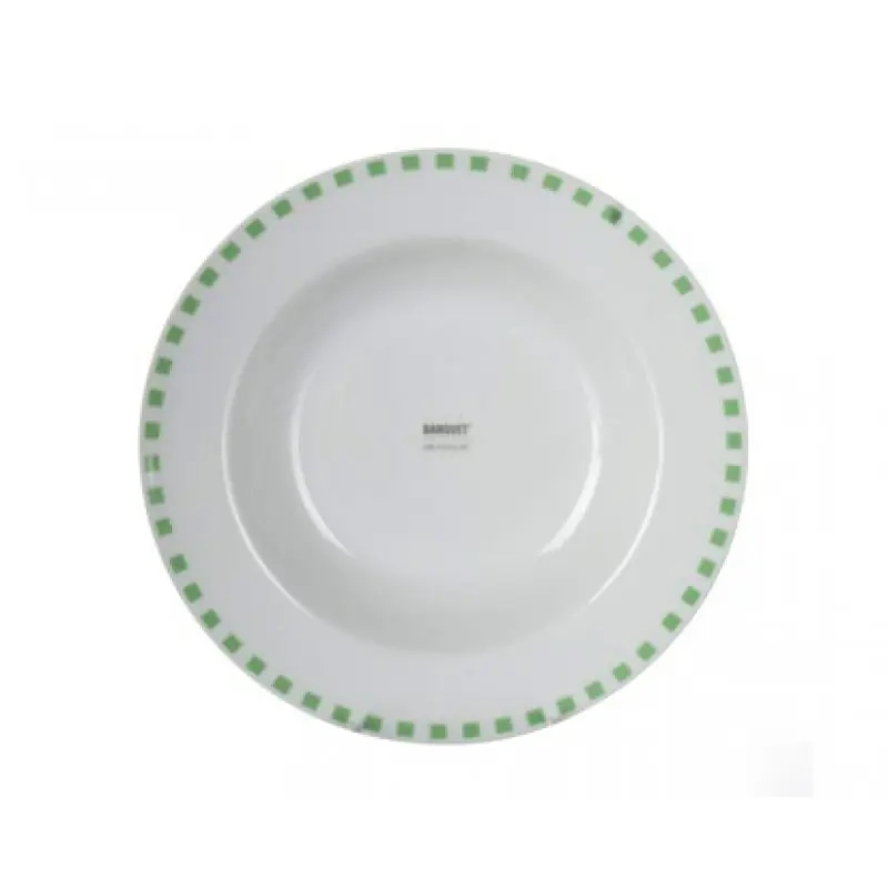 BANQUET Suppenteller 21,6 cm Cubito GREEN 60111W112120 Meistverkauft