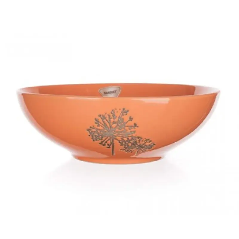 Ausverkauf BANQUET 23 cm Keramikschale Alia orange 601492AO