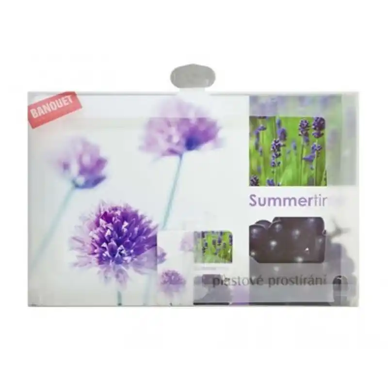 Aktuell BANQUET Flower 12-teileges Set Tischunterlagen 12J152112D