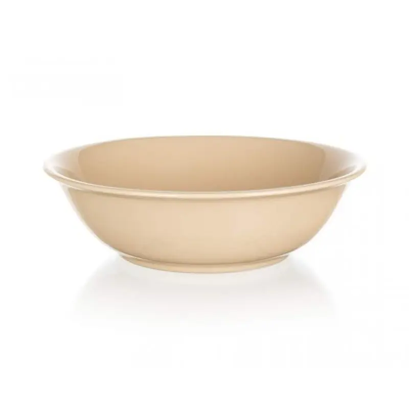 BANQUET Keramikschale Biege glänzend 24,5cm Amande 20206L2140S Sale