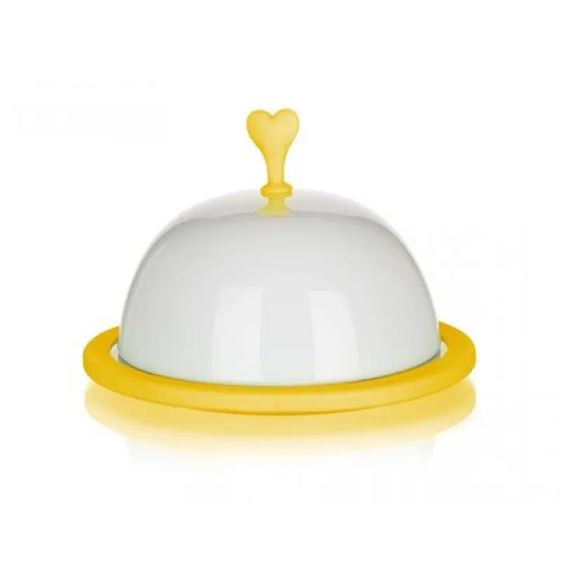 BANQUET Tablett mit Deckel 15 cm COLOR PLUS YELLOW 60338021Y Sonderaktion