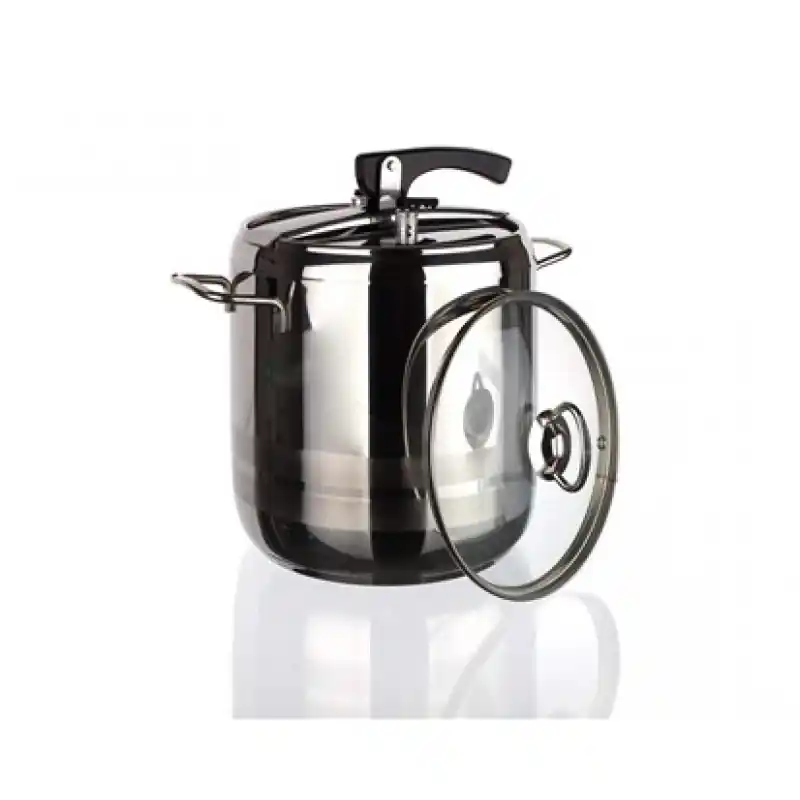 Super-Preis BANQUET Schnellkochtopf+Glasdesckel 9 Liter EXTRA 231109