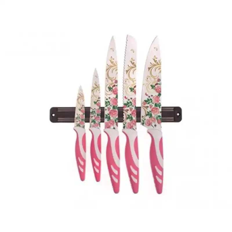 BANQUET 5-teiliges Messer-Set Prisma Rossata 25LI008515 Expressversand