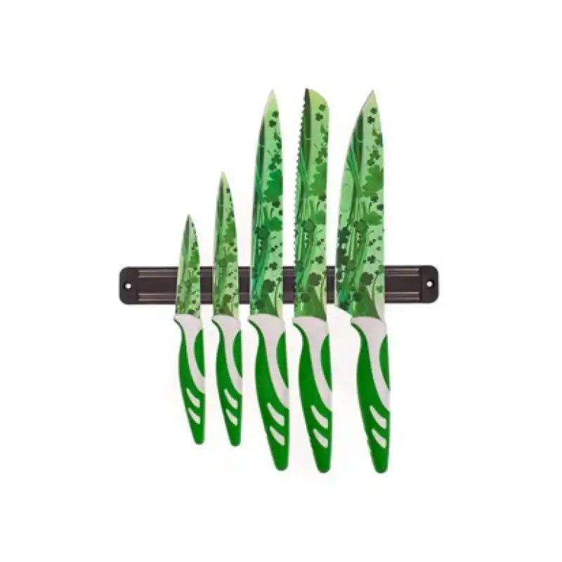 BANQUET 5-teiliges Messer-Set Prisma Verde 25LI008517 Echt