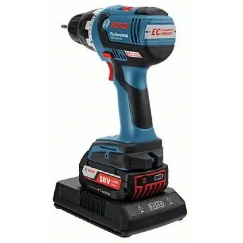 Meistverkauft BOSCH GSR 18 V-EC WLC Akku-Bohrschrauber 0.601.9D6.105