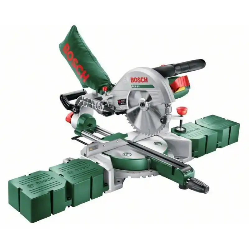 Preiswert BOSCH PCM 8 S Kapp- und Gehrungssäge 1.200 W, 0603B10100