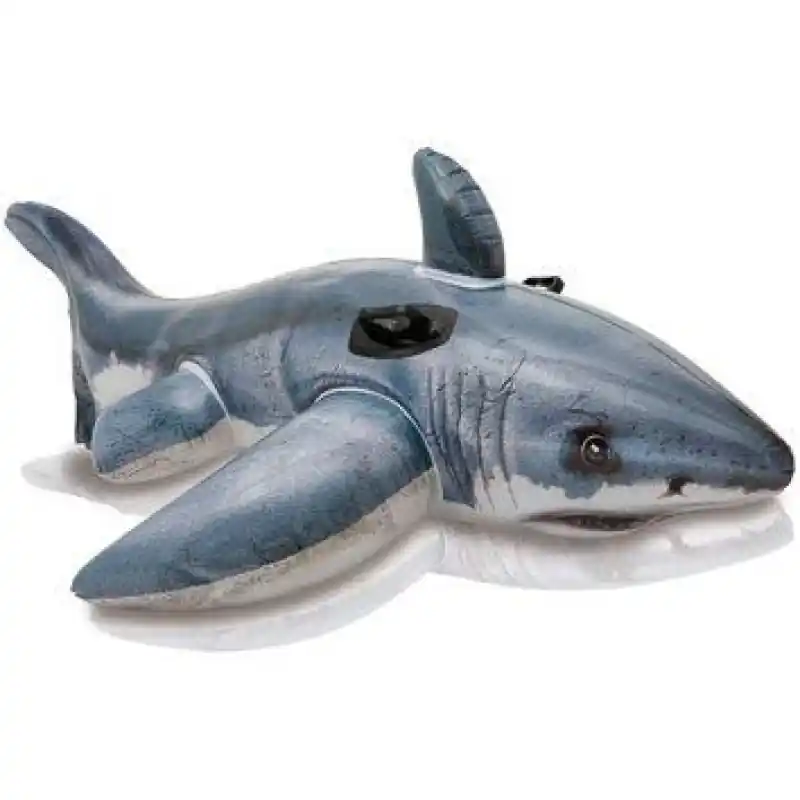 INTEX White Shark Ride-On Schwimmtier Hai 57525NP Versand Am Gleichen Tag