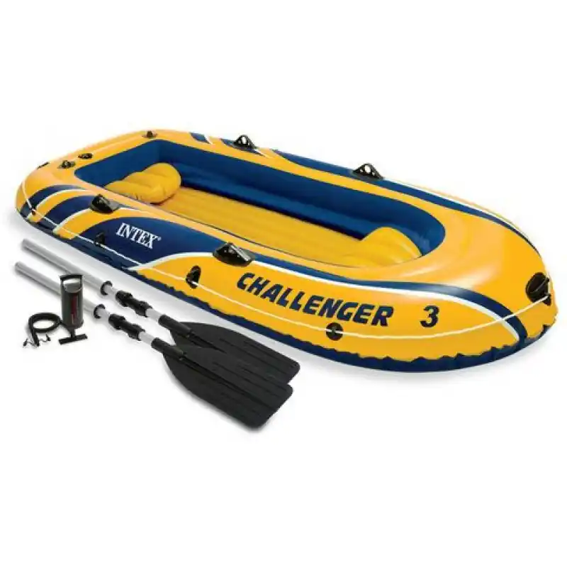 INTEX Challenger Schlauchboot 3 Set 68370NP Beliebt