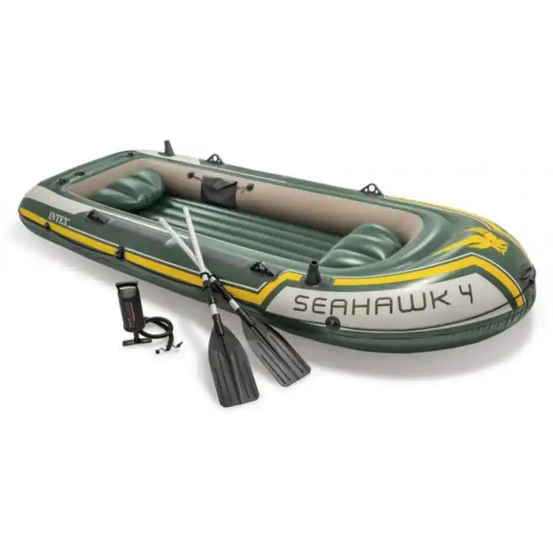 INTEX Seahawk 4 Set Schlauchboot 351 x 145 x 48 cm 68351NP Neue Kollektion