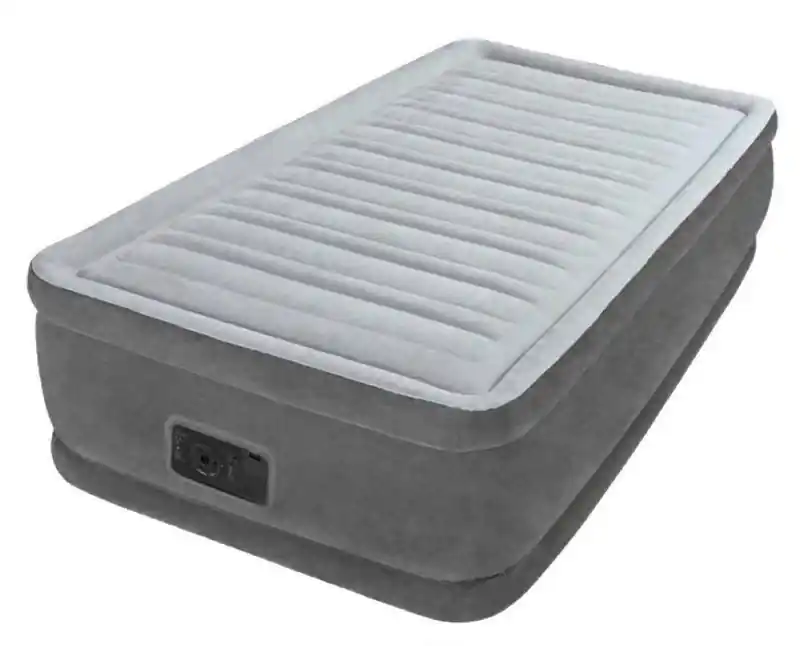 INTEX COMFORT-PLUSH TWIN Luftbett mit Integrierte Pumpe 99 x 191 cm 64412 Highlight