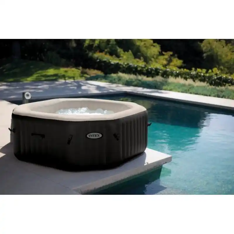 INTEX Pure SPA 79" Octagon - Bubble, Jet Salzwassersystem 28454 Jetzt Kaufen