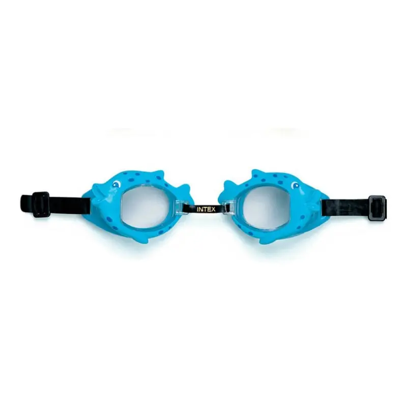 Meistverkauft INTEX Schwimmbrille für Kinder blau 55603