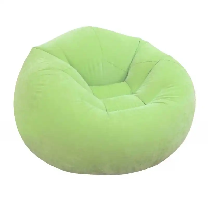 Top-Angebot INTEX BEANLESS BAG CHAIR Luftsessel 107 x 104 x 69 cm, grün 68569