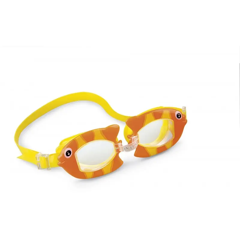 INTEX FUN GOGGLES Schwimmbrille für Kinder, orange 55603 Neue Ware