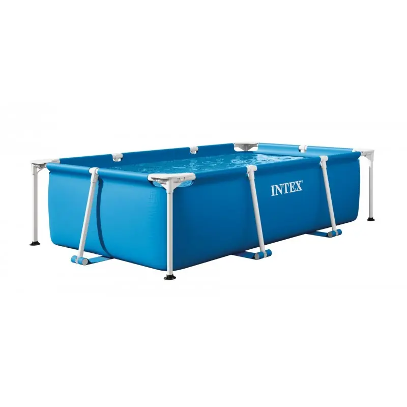 Meistverkauft INTEX SMALL RECTANGULAR FRAME POOLS Schwimmbad 220 x 150 x 60 cm 28270NP