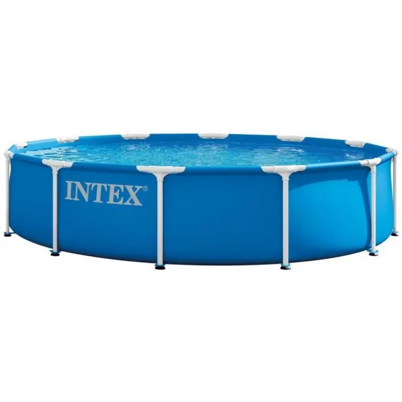 INTEX METAL FRAME Schwimmbecken 366 x 76 cm 28210 Versand Am Gleichen Tag