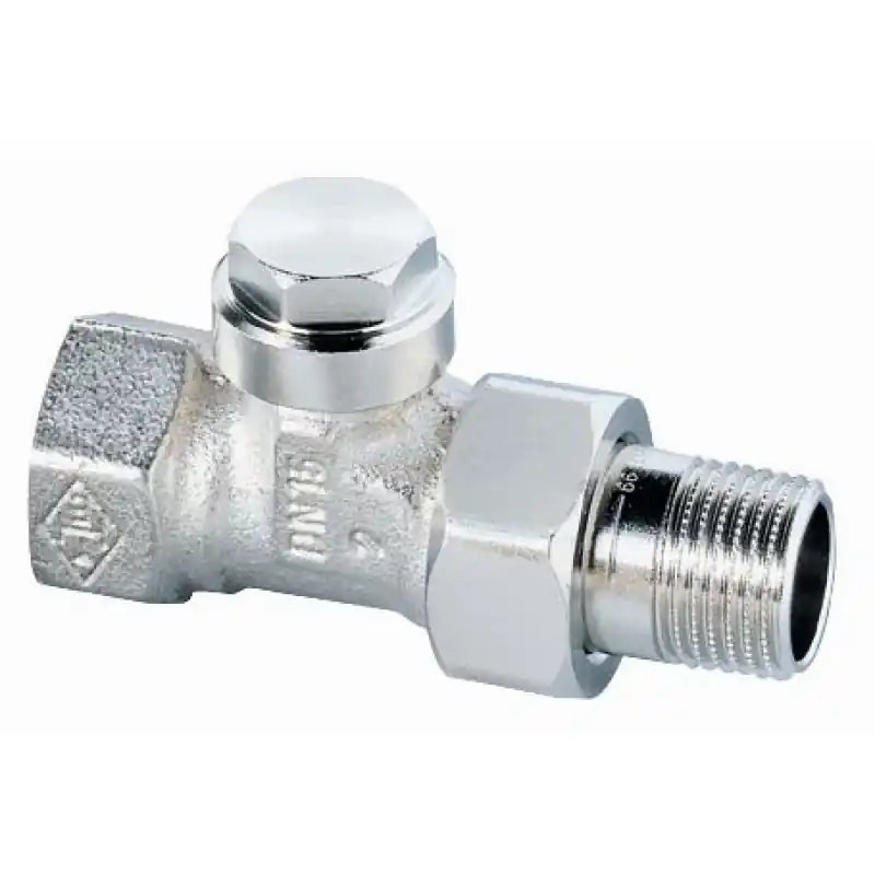 HEIMEIER ReguluxDN15-1/2" Rücklaufverschraubung Durchgangsf.Rotguss vernickelt 0352-02.000 Heißes Angebot