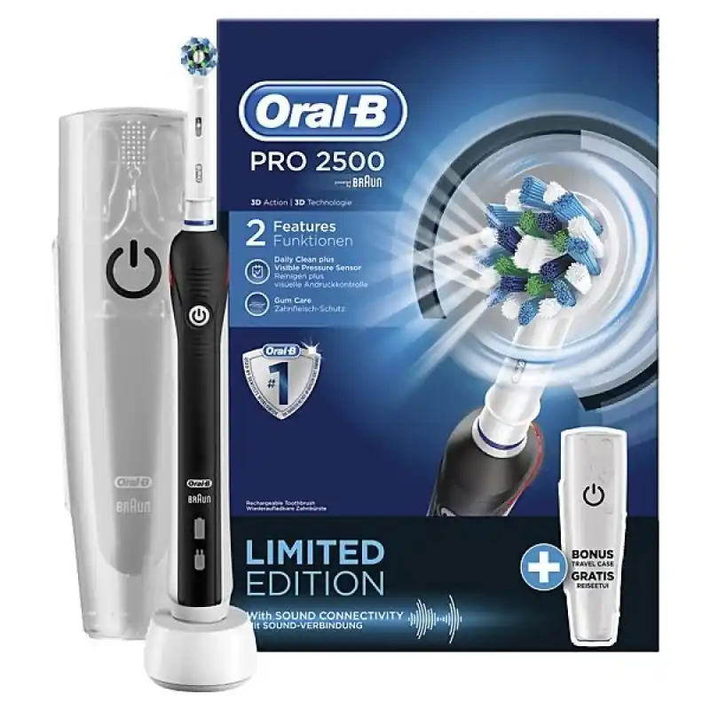 ORAL-B PRO 2500 Black Elektrische Zahnbürste Angebot