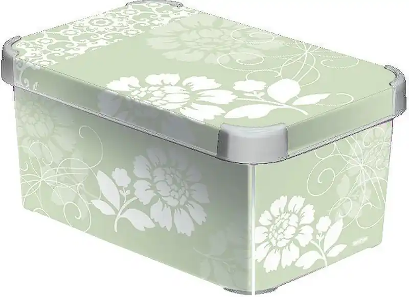 Direkt Vom Hersteller CURVER ROMANCE S Dekorative Aufbewahrungsbox 29,5 x 19,5 x 13,5 cm 04710-D64