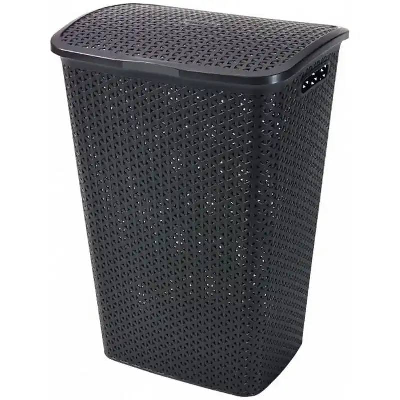 CURVER MY STYLE 55L Wäschesammler 43 x 33 x 60 cm, dunkelbraun 00713-210 Direkt Vom Hersteller