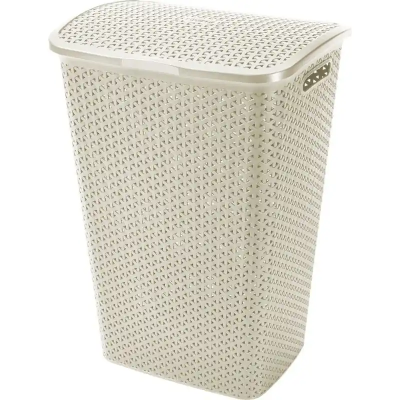 CURVER MY STYLE 55L Wäschesammler 43 x 33 x 60 cm, creme 00713-885 Mega-Angebot