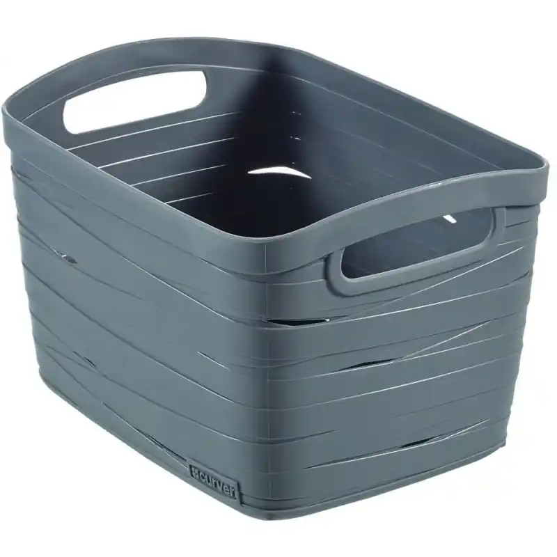 Wochenendangebot CURVER RIBBON L Aufbewahrungsbox 24 x 38 x 29 cm, 20l grau 00719-T37