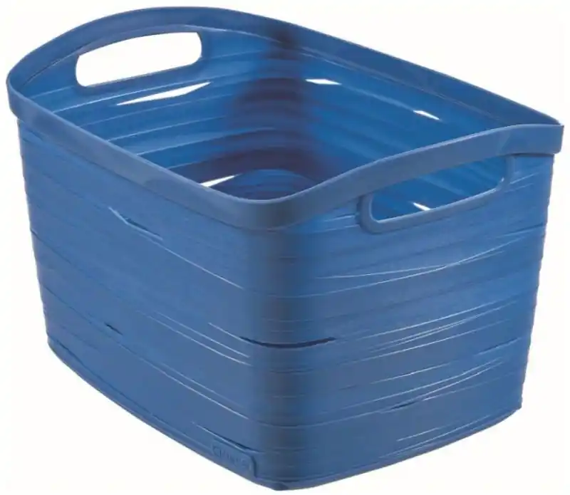 Neu Im Sortiment CURVER RIBBON L Aufbewahrungsbox 24 x 38 x 29 cm, 20l blau 00719-X08