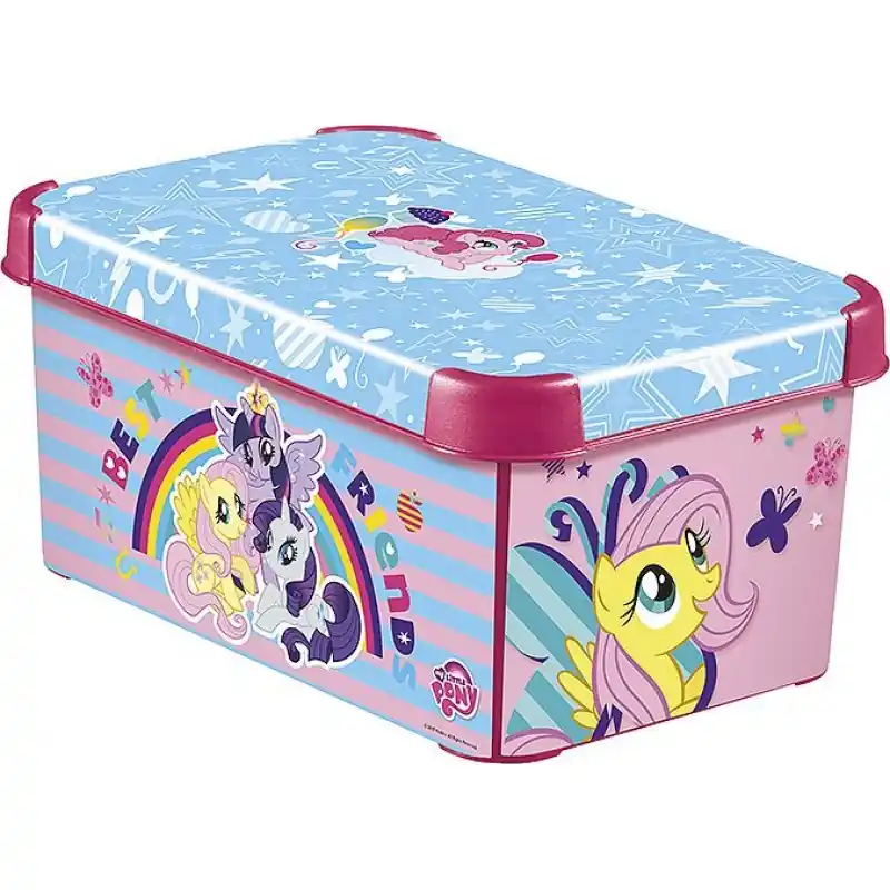 CURVER Aufbewahrungsbox S - My Pony Friends, 13,5 x 29,5 x 19,5 cm, 04710-L20 Solange Der Vorrat Reicht