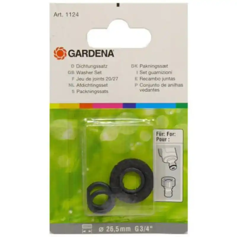 Neue Kollektion Gardena SB-Dichtungs-Satz, ø 26,5 mm (G3/4") 1124-20
