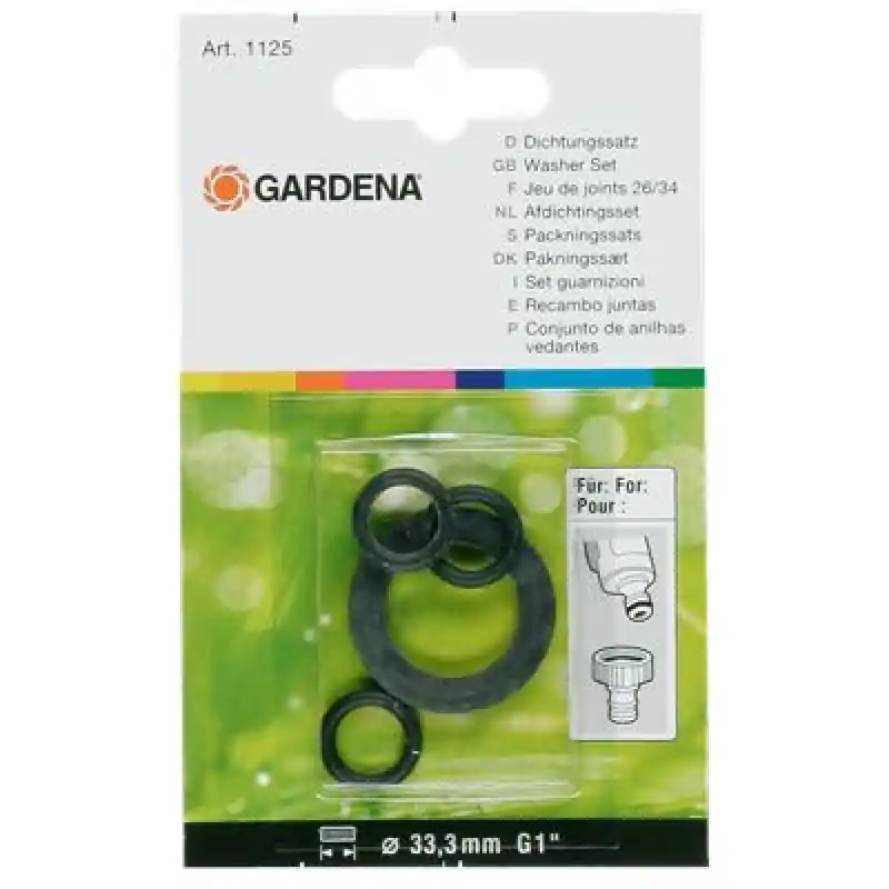 Gardena SB-Dichtungs-Satz, ø 33 mm (G1") 1125-20 Beliebt