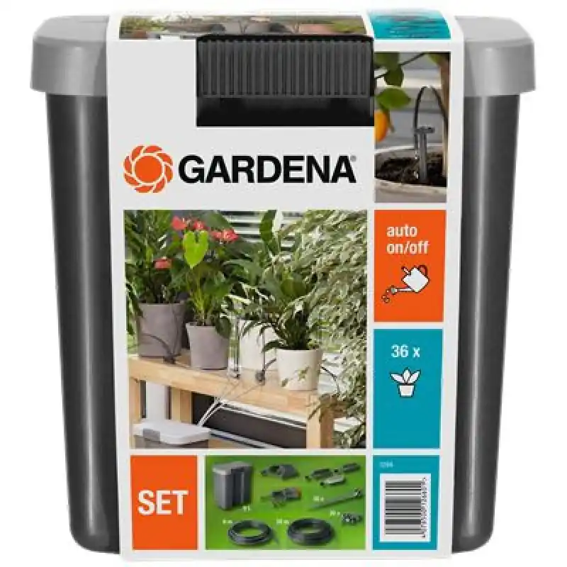 Sichere Zahlung GARDENA Urlaubsbewässerung-Set mit Vorratsbehälter 9 l, 1266-20