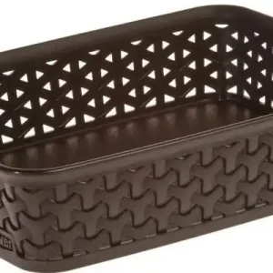 Wochenendangebot CURVER MY STYLE A5 Tablett 25,6 x 20 x 6 cm 2,5L dunkelbraun 00096-210