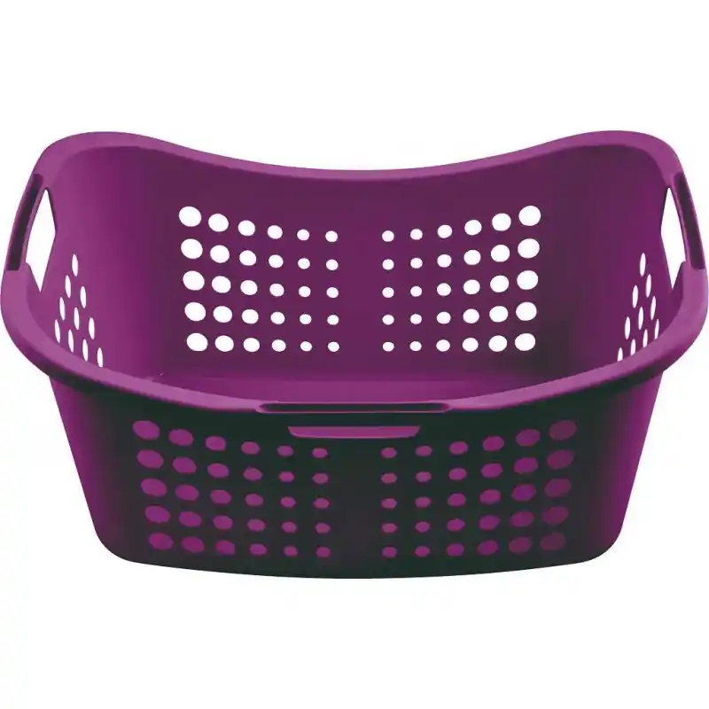 CURVER Wäschekorb VICTORIA, 24,4 x 59 x 38,5 cm, 50 l, violet 00048-939 Preisreduziert