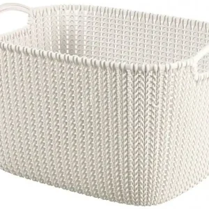 CURVER KNIT L 19L Aufbewahrungskorb 40 x 30 x 23 cm creme 03670-X64 Jetzt Kaufen