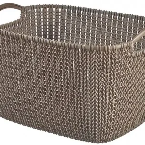CURVER KNIT L 19L Aufbewahrungskorb 40 x 30 x 23 cm braun 03670-X59 Neu Im Sortiment