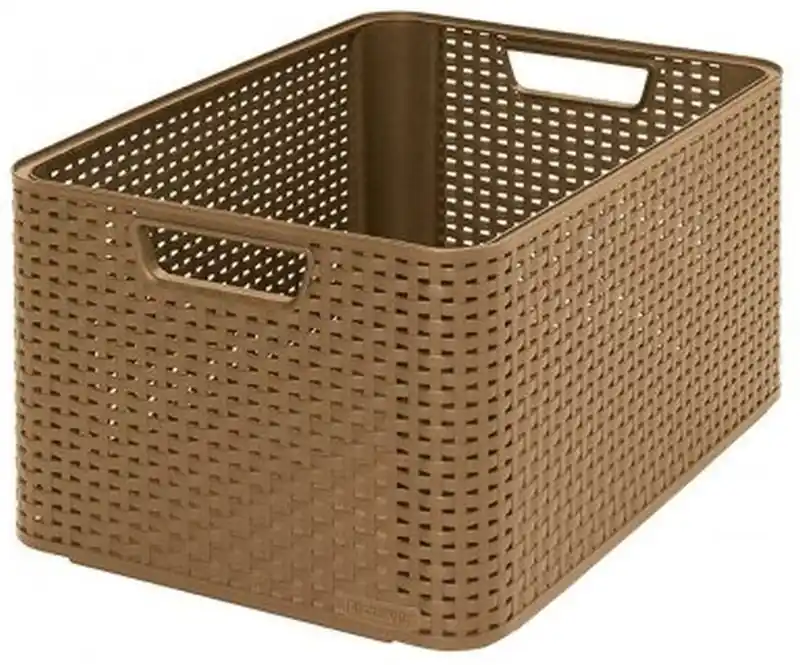CURVER STYLE L box 43,6 x 22,8 x 32,6 cm mocha 03616-213 Schneller Versand