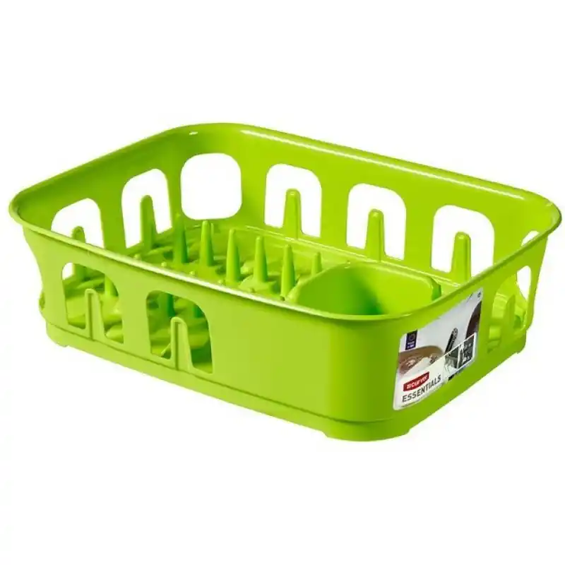 Sofort Bestellen CURVER ESSENTIALS Geschirrabtropfständer 10,9 x 29 x 39,1 cm grün 00743-598
