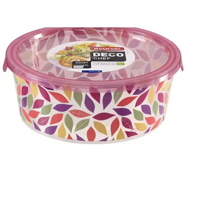 Neue Kollektion CURVER DECO CHEF Frischhaltedose 18 x 18 x 7 cm, 1,2 l 00725-F21